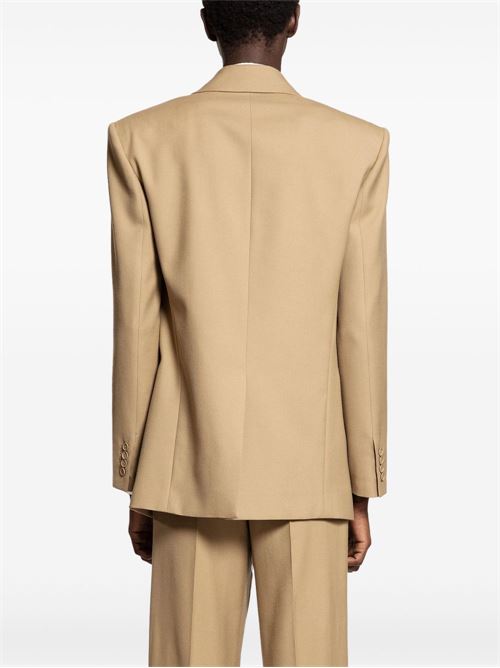 Giacca in gabardine di lana SAINT LAURENT | 821895Y405W7557